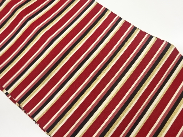 JAPANESE NAGOYA OBI / TSUZURE / WOVEN STRIPE